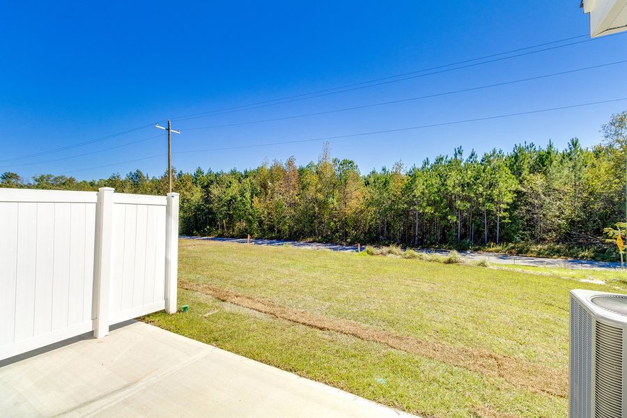 Exterior details and patio area of a home in Haynes Park, Columbia (Image 4).