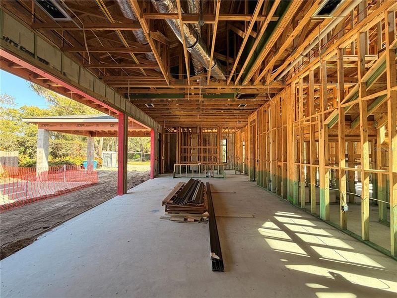 In-progress construction of a new home in , Maitland, FL (Image 12).