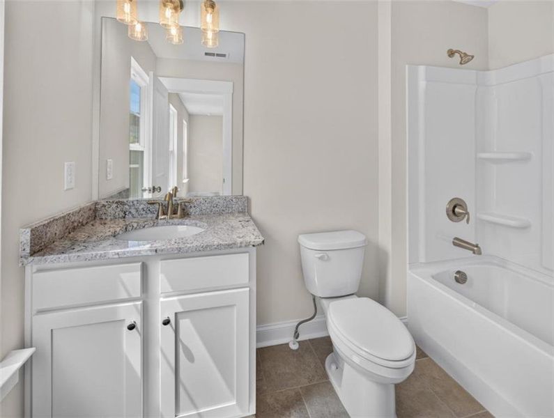 Furnished interior view inside a new home in , Dallas (Image 8).
