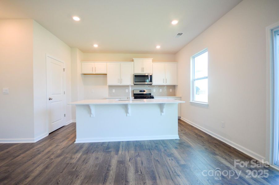Furnished interior view inside a new home in Valleywood Farms, Waynesville (Image 12). Furnished interior view inside a new home in Valleywood Farms, Waynesville (Image 12).
