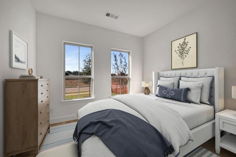 Furnished interior view inside a new home in Sterling Greene, Arlington (Image 27). Furnished interior view inside a new home in Sterling Greene, Arlington (Image 27).