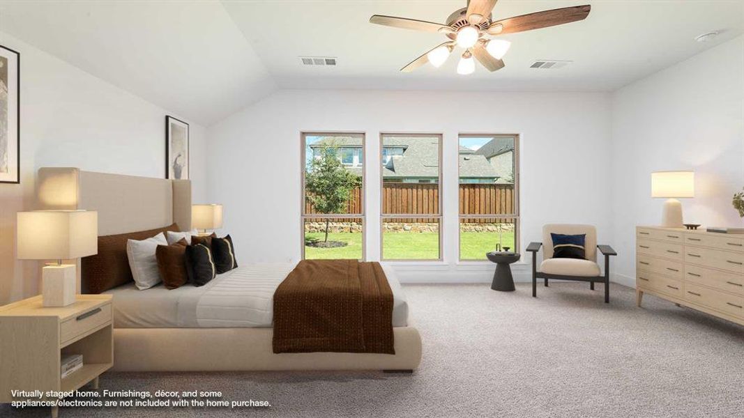 Furnished interior view inside a new home in Mosaic 50', Celina (Image 10). Furnished interior view inside a new home in Mosaic 50', Celina (Image 10).