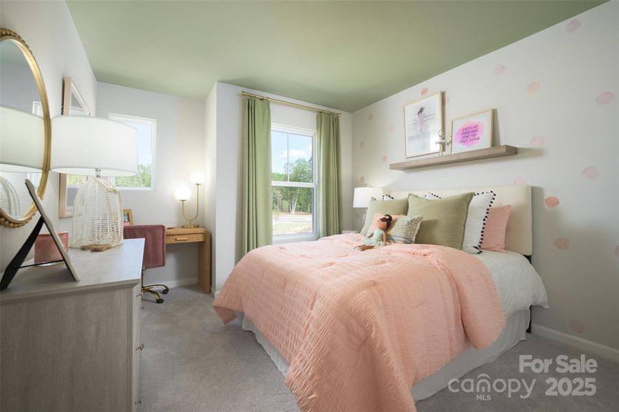 Furnished interior view inside a new home in North Creek Village, Huntersville (Image 10).