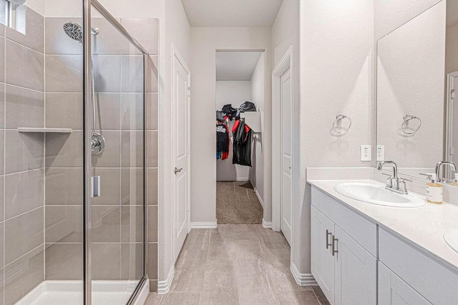 Furnished interior view inside a new home in , McKinney (Image 18).