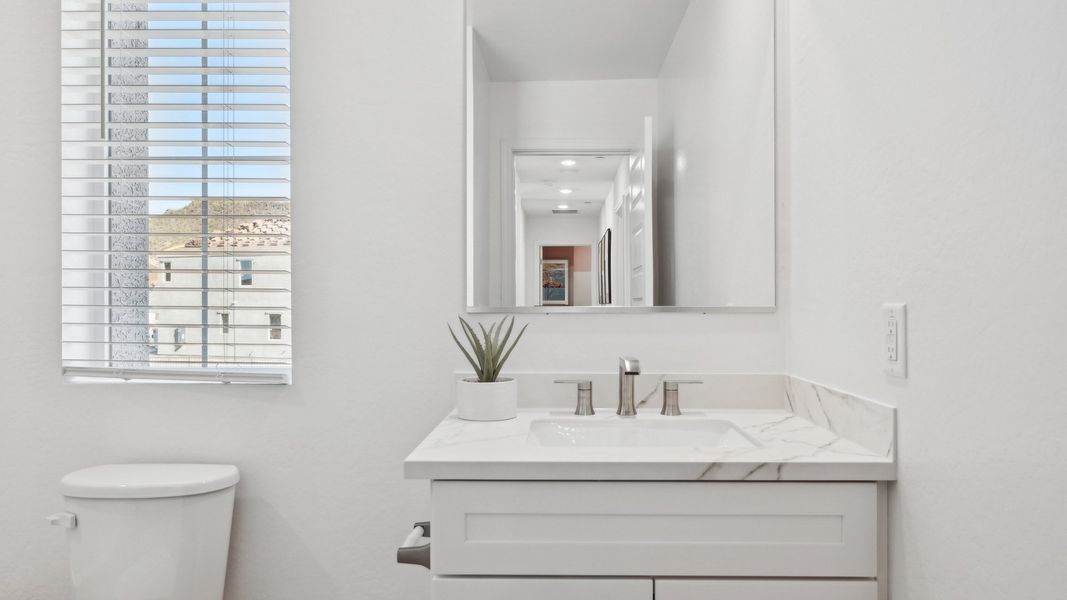 Close-up of interior finishes inside a home in The Buttes at Mystic, Peoria (Image 23).