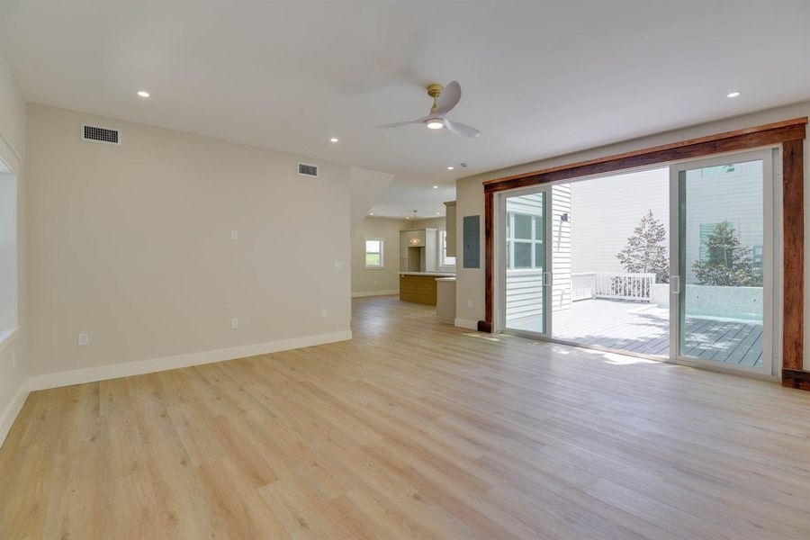 Spacious Living Room