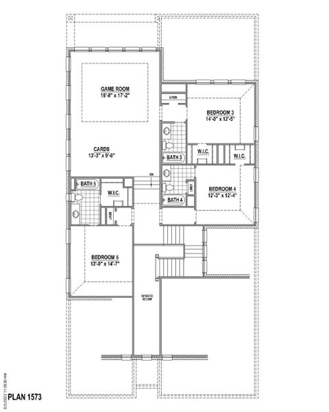 Plan 1573 2nd Floor