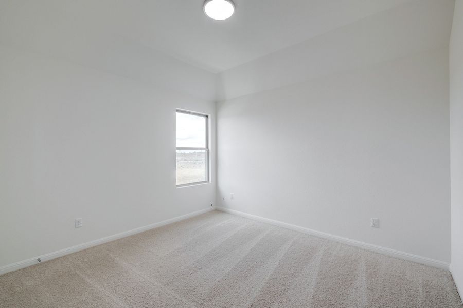 Spacious, unfurnished interior of a new home in Trinity Ranch, Elgin (Image 29). Spacious, unfurnished interior of a new home in Trinity Ranch, Elgin (Image 29).