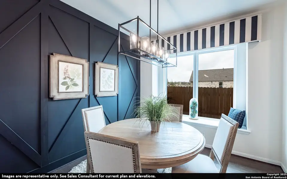 Furnished interior view inside a new home in Arcadia Ridge, San Antonio (Image 3).