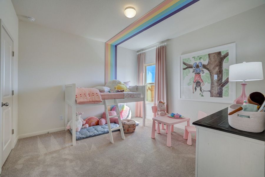 Furnished interior view inside a new home in Cool Water at Sonterra, Jarrell (Image 9).