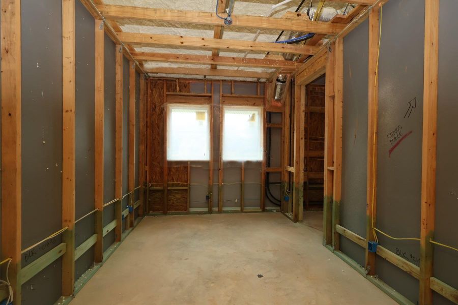 In-progress construction of a new home in The Woodlands Hills - Premier Collection, Willis, TX (Image 20).