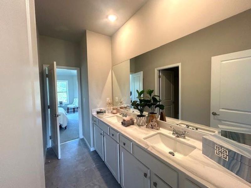 Furnished interior view inside a new home in , Cumming (Image 10).