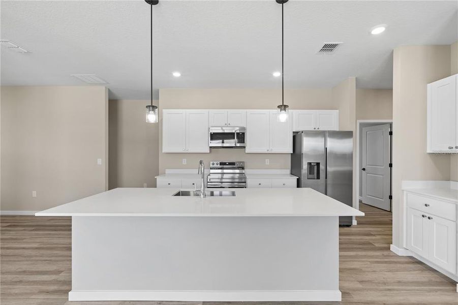 Furnished interior view inside a new home in Sabana Reserve, Ocala (Image 6). Furnished interior view inside a new home in Sabana Reserve, Ocala (Image 6).