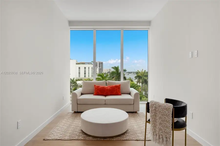 Furnished interior view inside a new home in , Fort Lauderdale (Image 5). Furnished interior view inside a new home in , Fort Lauderdale (Image 5).