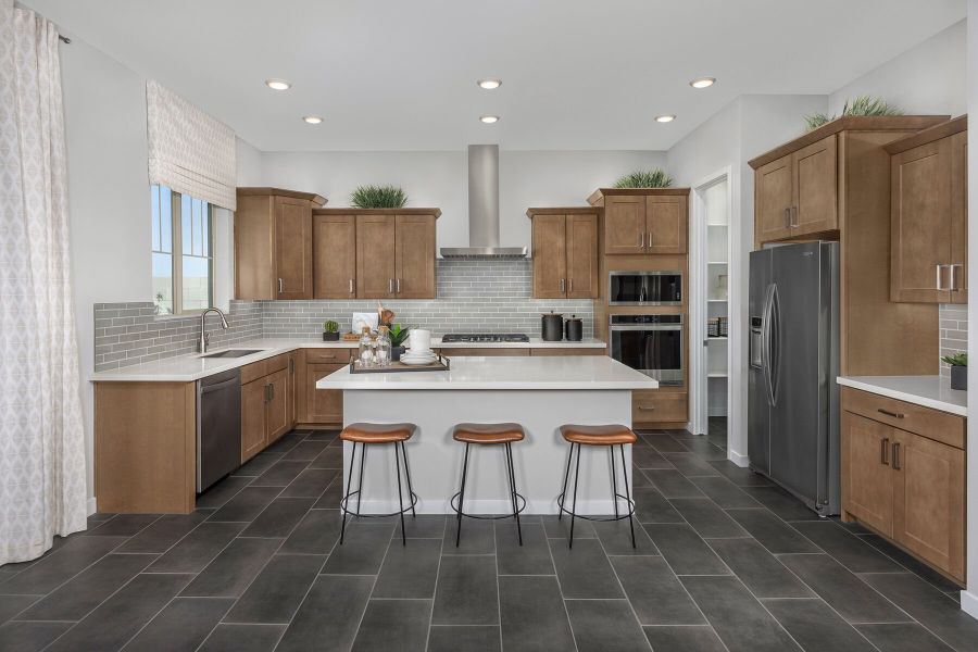 Representative furnished interior of a home built from the Tawny by Mattamy Homes in Empire Pointe, Queen Creek (Image 8).