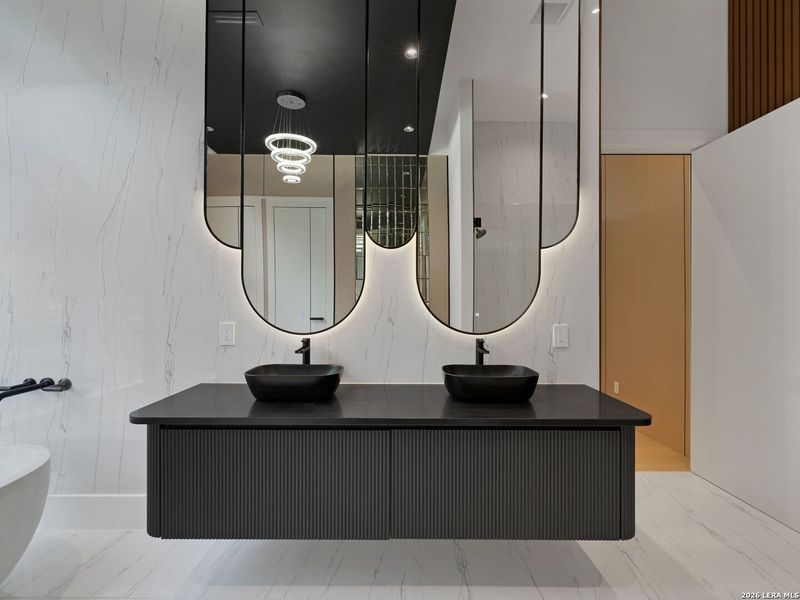 Furnished interior view inside a new home in , San Antonio (Image 8).