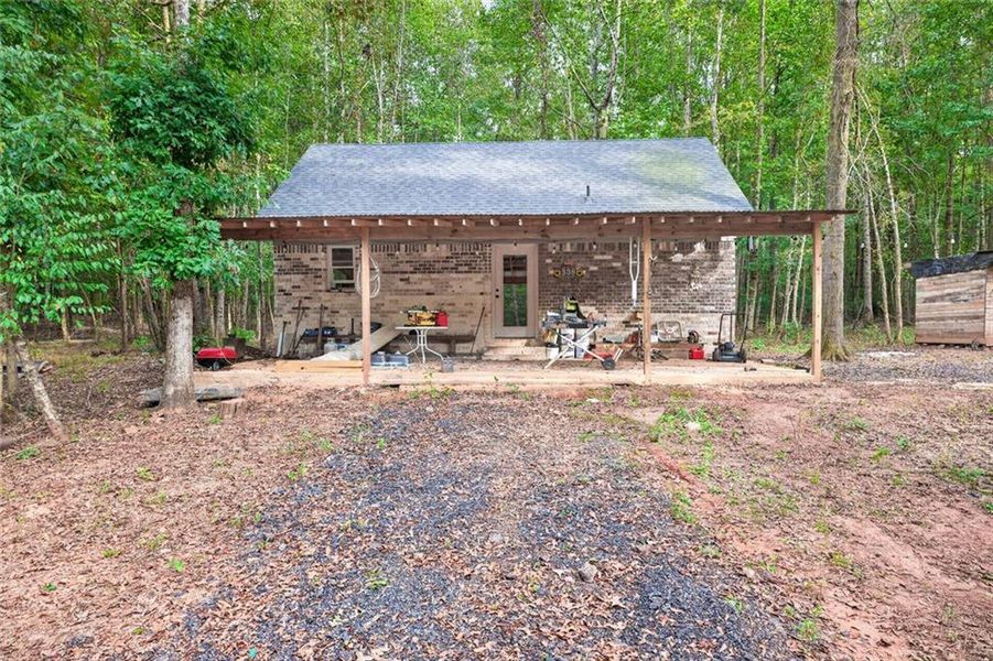 In-progress construction of a new home in , Nicholson, GA (Image 54).