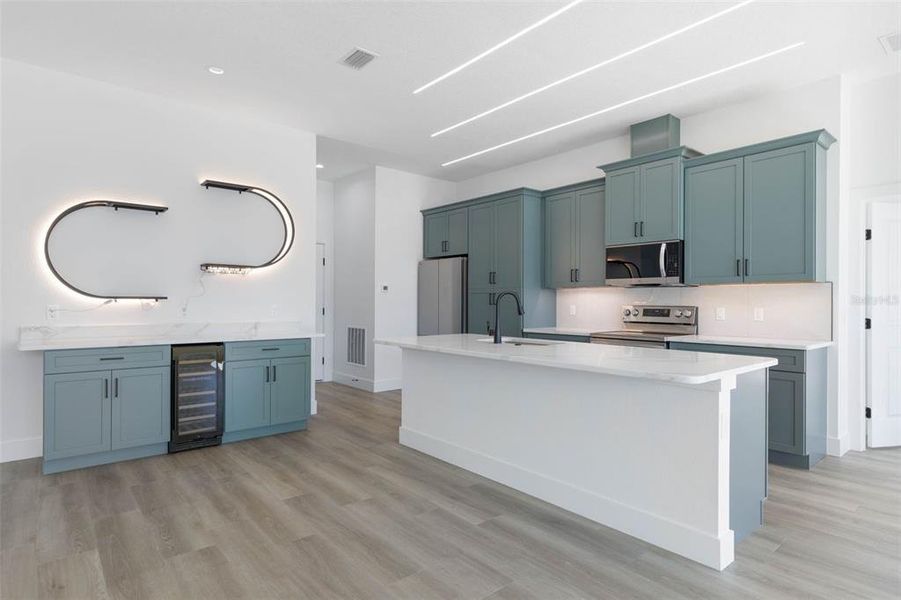 Furnished interior view inside a new home in , Palm Coast (Image 13). Furnished interior view inside a new home in , Palm Coast (Image 13).