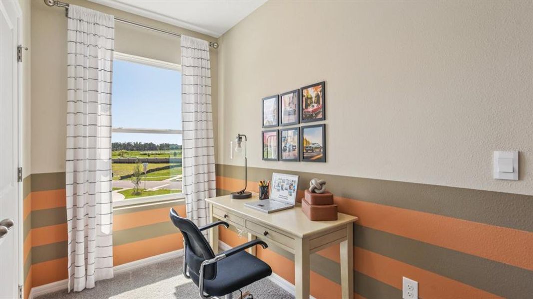 Furnished interior view inside a new home in , Land O' Lakes (Image 18). Furnished interior view inside a new home in , Land O' Lakes (Image 18).