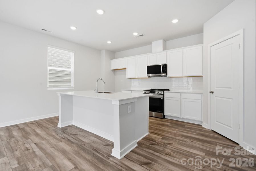 Furnished interior view inside a new home in The Meadows at Asbury Ridge, York (Image 4).