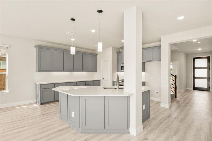 Furnished interior view inside a new home in Silo Mills, Joshua (Image 11).