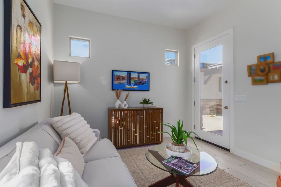 Furnished interior view inside a new home in Bellero Estates, Queen Creek (Image 14).