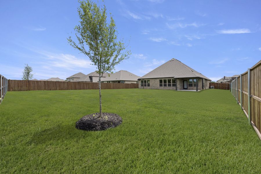 Exterior details and patio area of a home in Lovers Landing, Forney (Image 17). Exterior details and patio area of a home in Lovers Landing, Forney (Image 17).