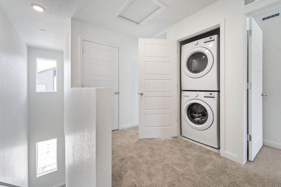 Furnished interior view inside a new home in Liberty Draw, Evans (Image 9).