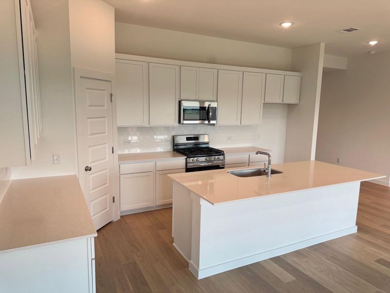 Furnished interior view inside a new home in Prairie Winds, Hutto (Image 6). Furnished interior view inside a new home in Prairie Winds, Hutto (Image 6).