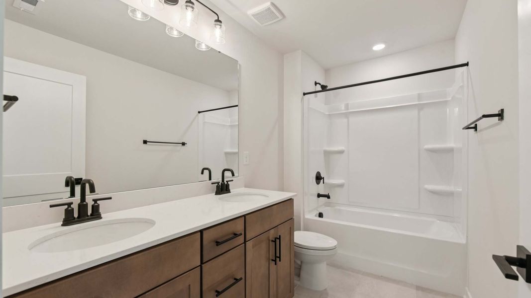 Furnished interior view inside a new home in Westport, York (Image 8).