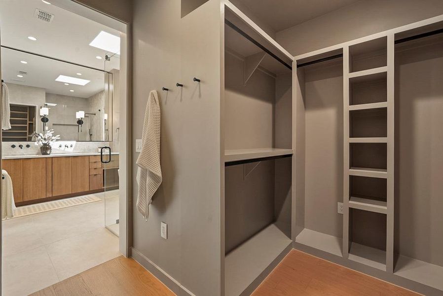 Primary closet includes W/D hookups for personal (2nd) Laundry Room Primary closet includes W/D hookups for personal (2nd) Laundry Room