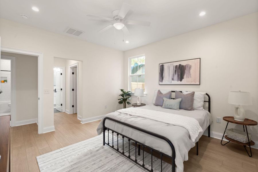 Furnished interior view inside a new home in , North Charleston (Image 11).