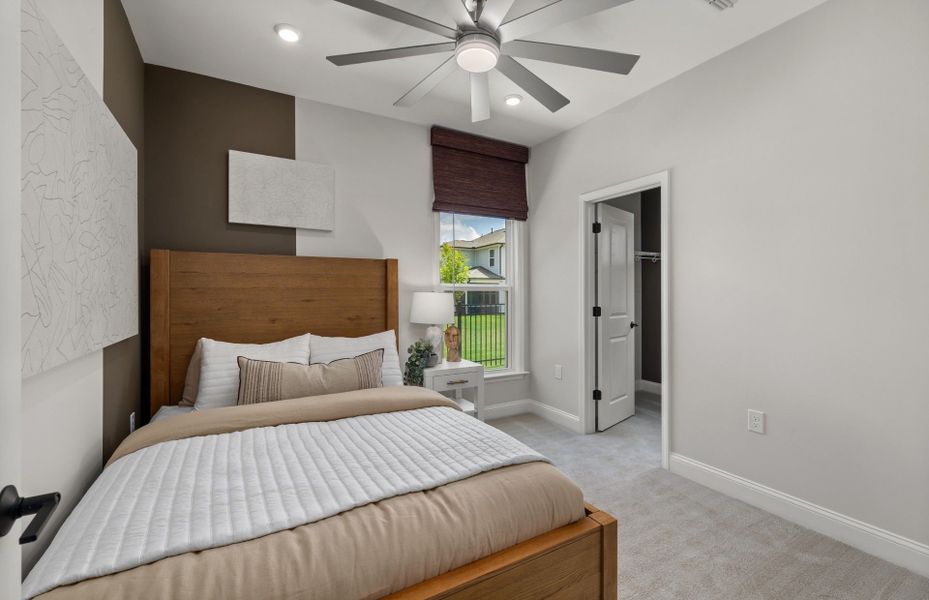 Furnished interior view inside a new home in Carolina Overlook, Clayton (Image 12).