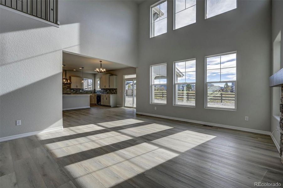 Spacious, unfurnished interior of a new home in , Colorado Springs (Image 10). Spacious, unfurnished interior of a new home in , Colorado Springs (Image 10).