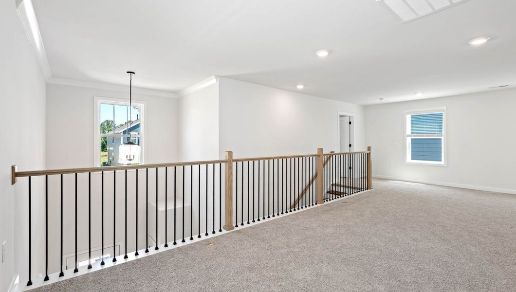 Spacious, unfurnished interior of a new home in Adams Glen, Greenville (Image 25).