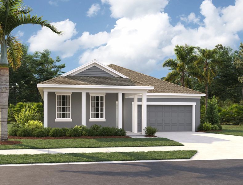 Representative exterior photo of a completed home built from the t by Ashton Woods in Sunbrooke, St. Cloud, FL (Image 15).