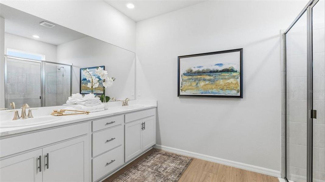 Furnished interior view inside a new home in Legacy Preserve, Parrish (Image 11).