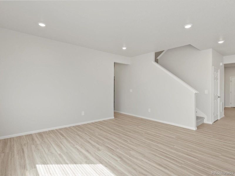 Spacious, unfurnished interior of a new home in Poudre Heights: The Lakes Collection, Windsor (Image 14).