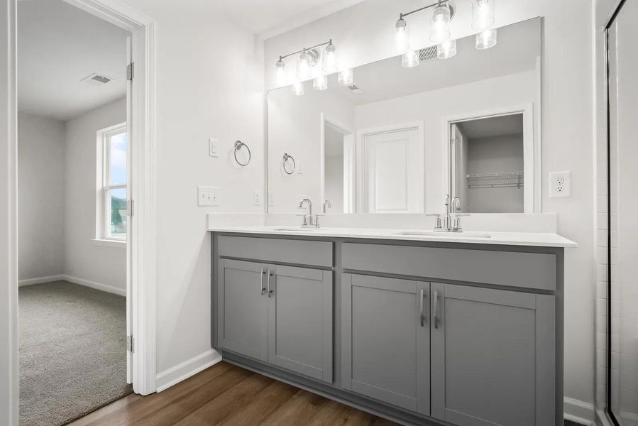 The Blackwell B Primary Suite Bathroom