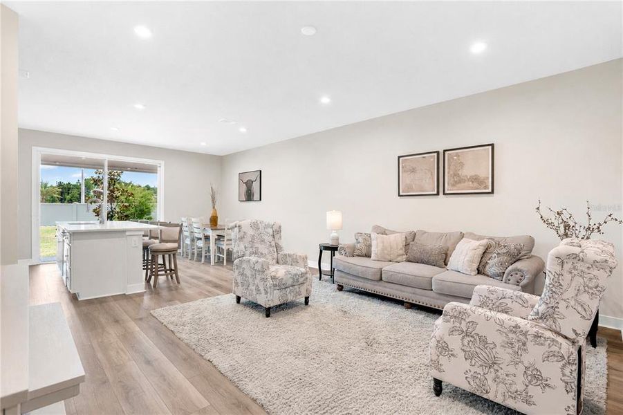 Furnished interior view inside a new home in , Palm Coast (Image 5).