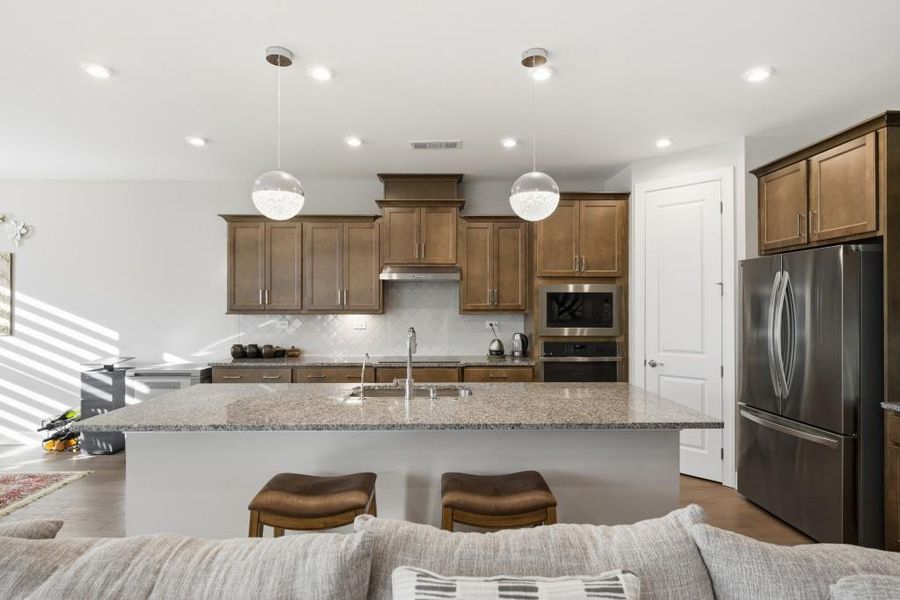 Furnished interior view inside a new home in , Hoschton (Image 13).