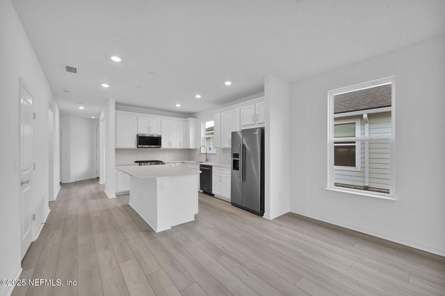 Furnished interior view inside a new home in , Yulee (Image 10).