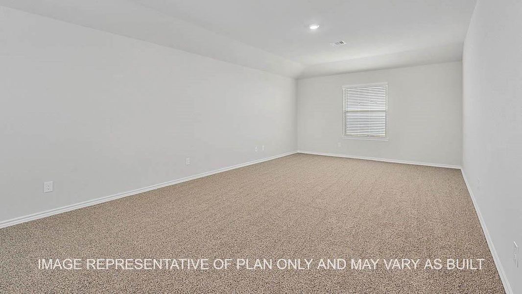 Spacious, unfurnished interior of a new home in Southern Pointe, College Station (Image 13).