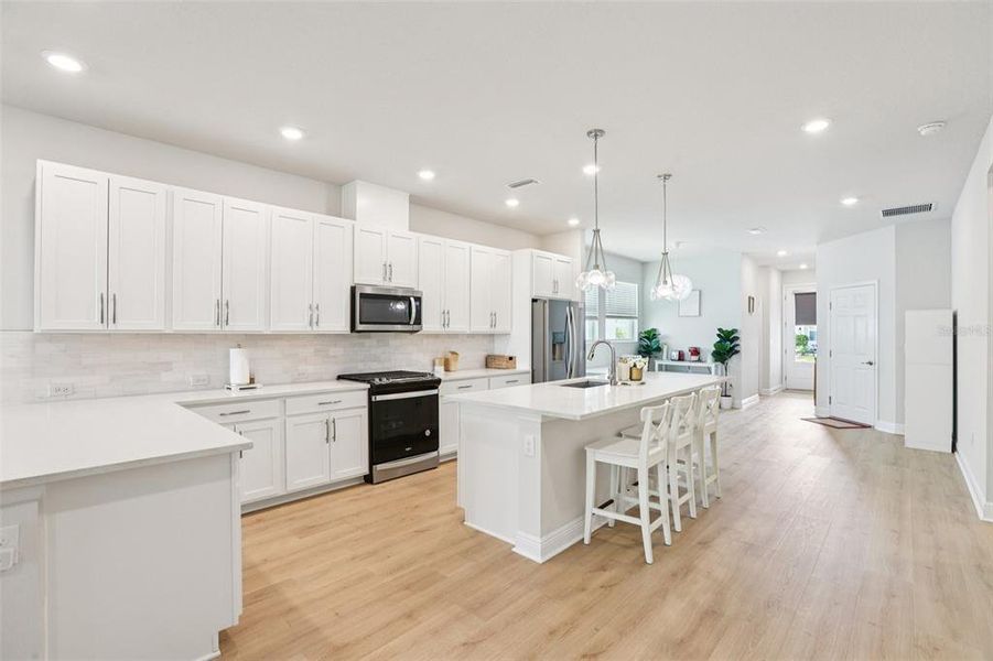 Furnished interior view inside a new home in Waterset Garden Series, Apollo Beach (Image 17).