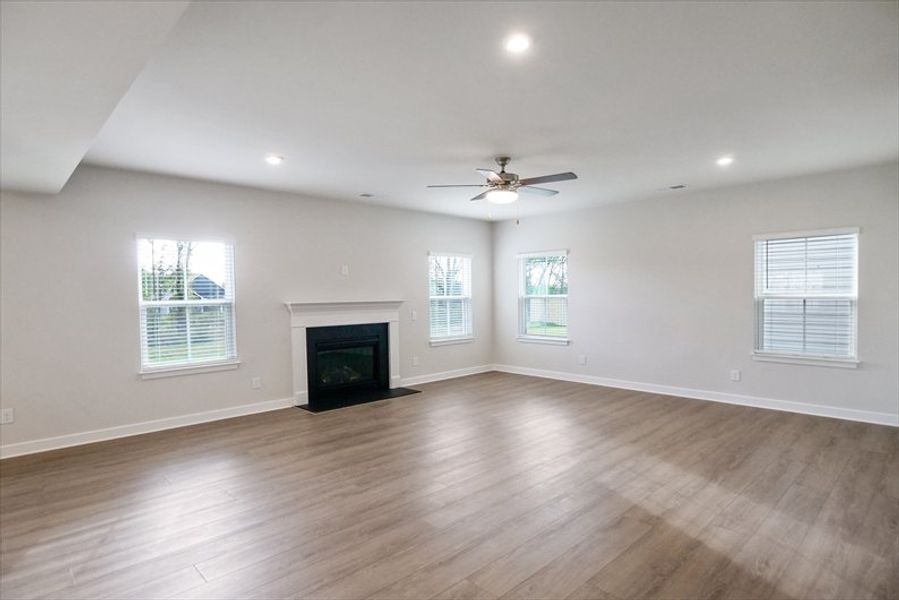 Spacious, unfurnished interior of a new home in Canterbrook Farms 2-Story, Fountain Inn (Image 15).