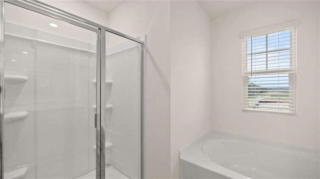 Furnished interior view inside a new home in Poplar Preserve, Newnan (Image 6).