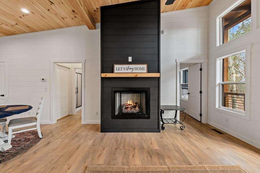 Furnished interior view inside a new home in , Morganton (Image 6).