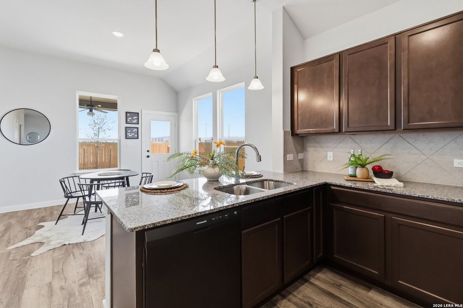 Furnished interior view inside a new home in Red Hawk Landing, San Antonio (Image 19).