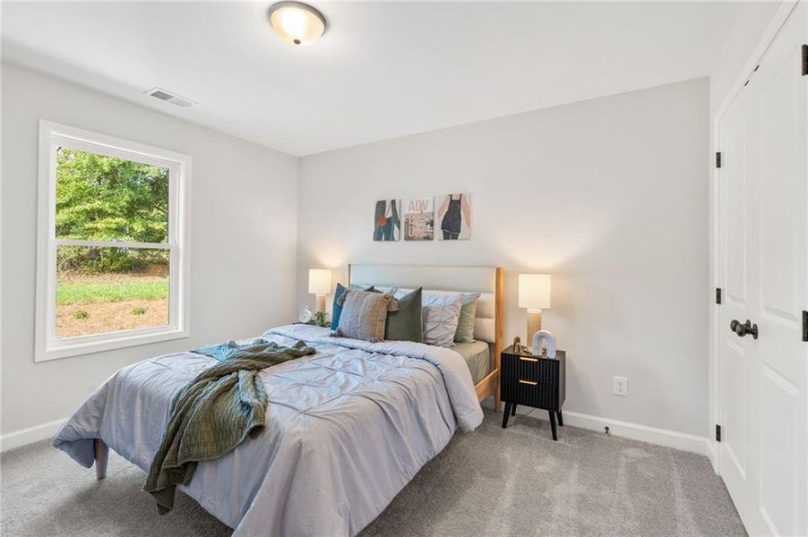 Furnished interior view inside a new home in Cherokee Township, Acworth (Image 5).