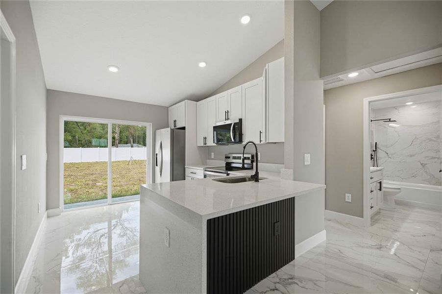 Furnished interior view inside a new home in , Ocala (Image 4).